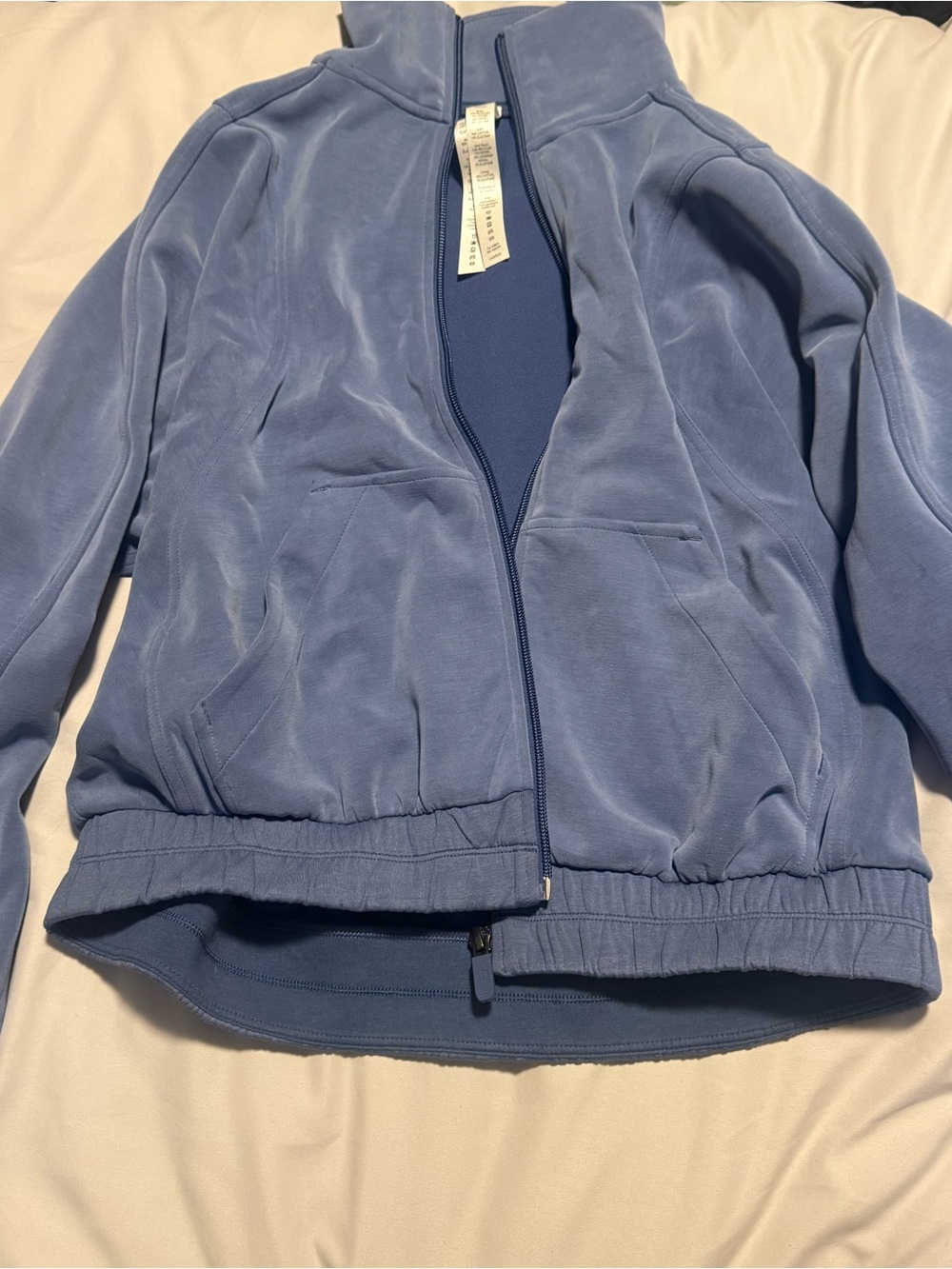 Lululemon Softstreme Track Jacket Pitch Blue